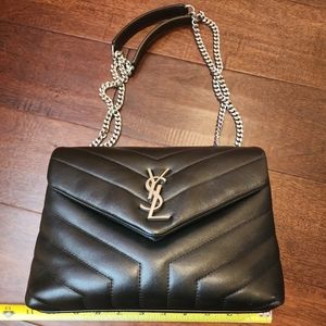 YSL Small LouLou quilted leather